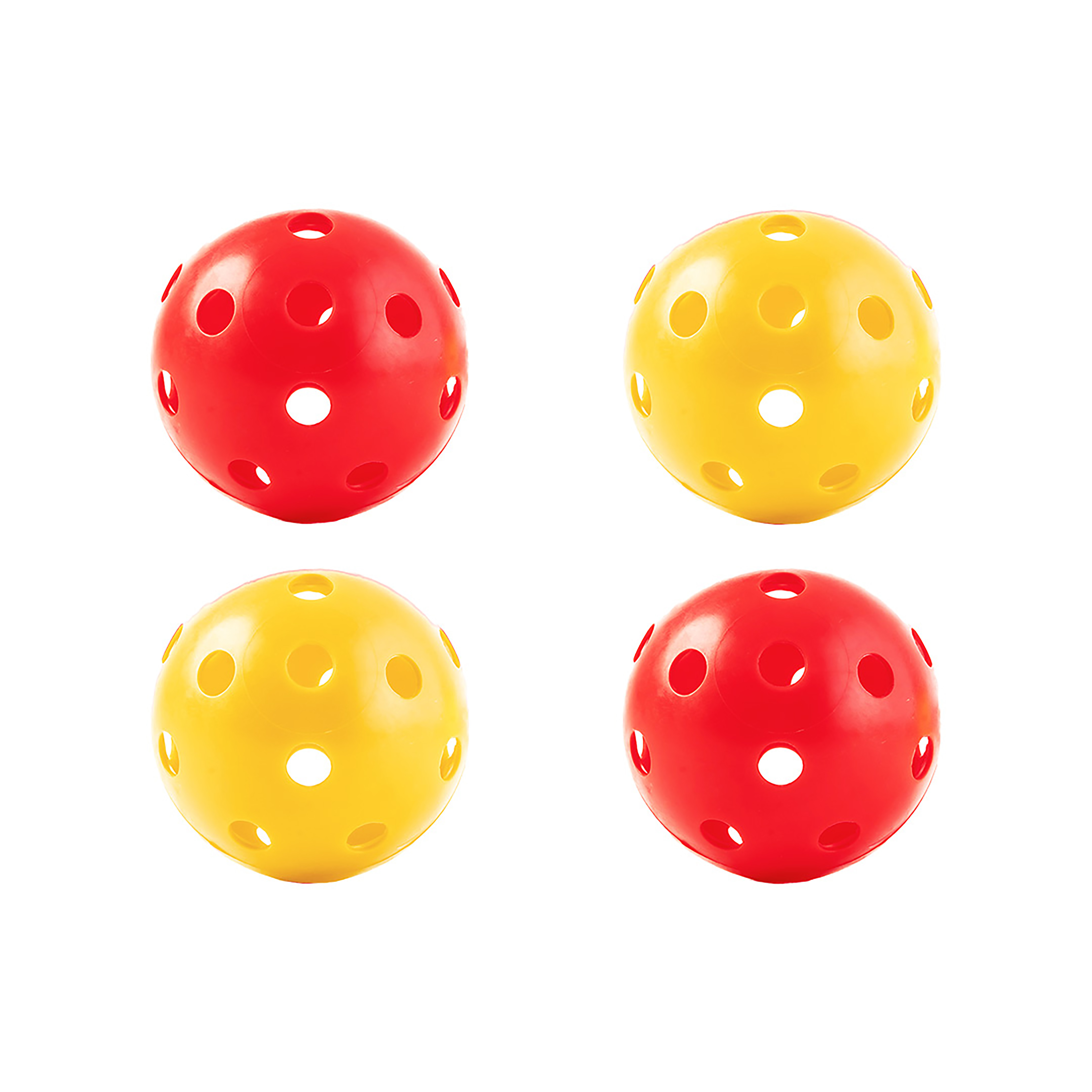 FunHockey (Floorball) -Turnierball, Set 4 St., ⌀ 72 mm