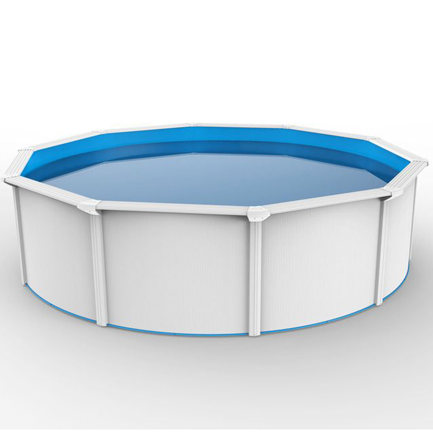 Stahlwandpool Set Nuovo de Luxe