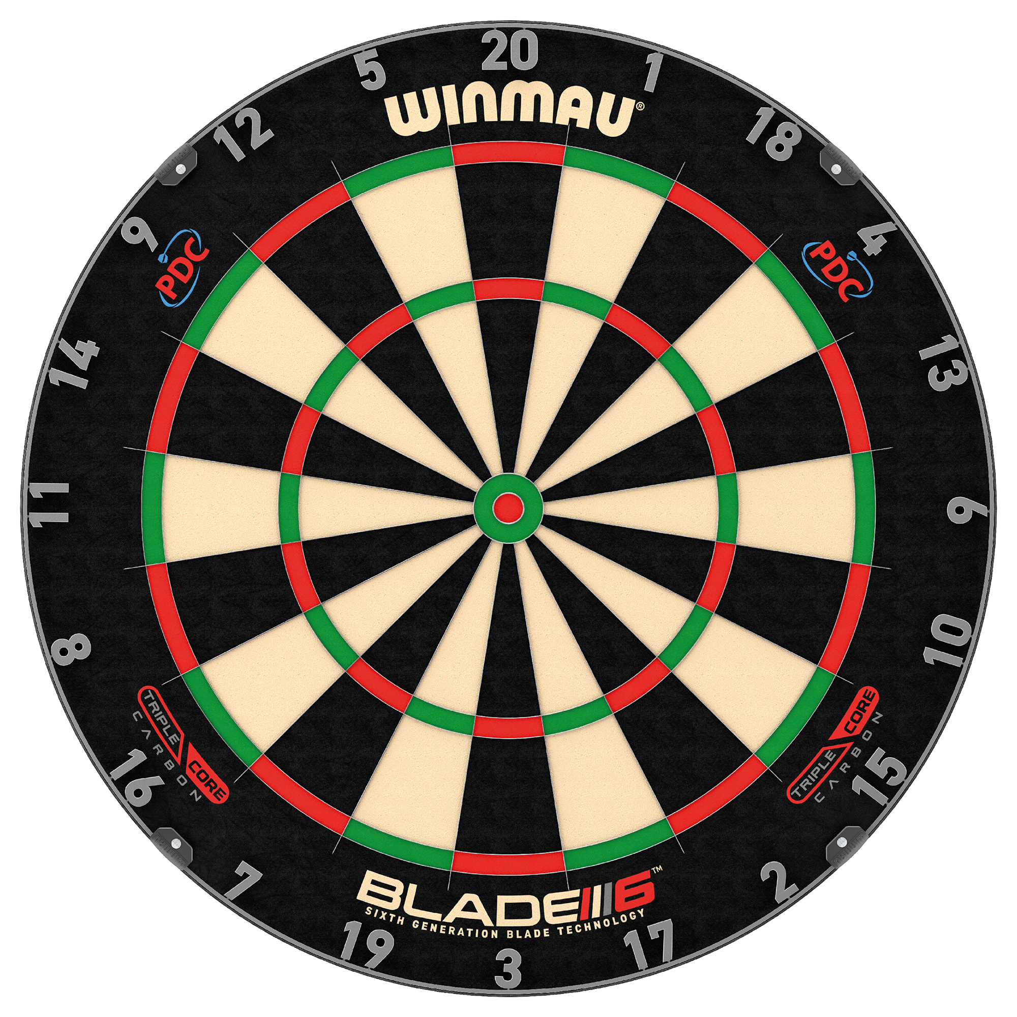 Dartboard "Blade 6 Triple Core Carbon" (3032)