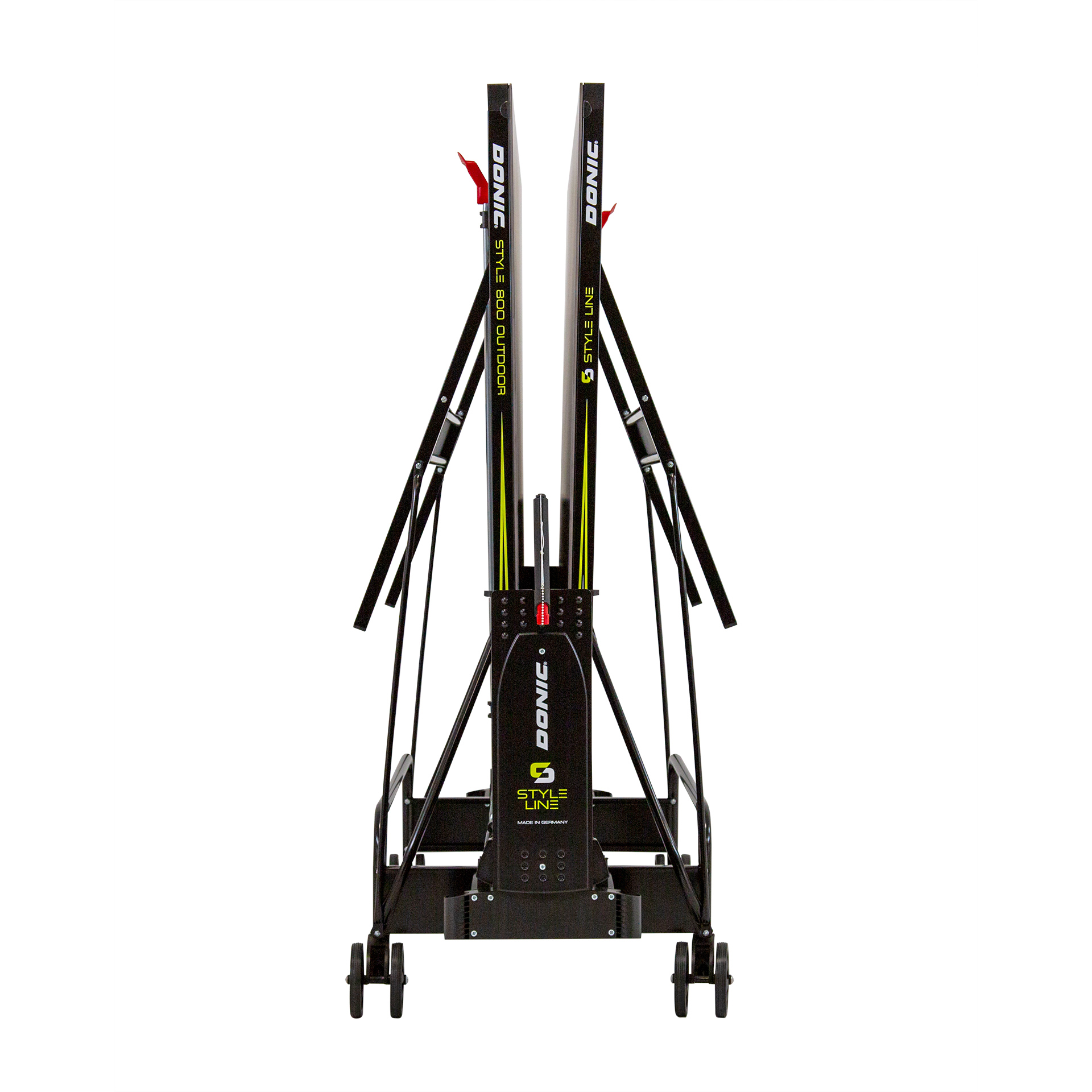 Outdoor-Tischtennisplatte "Style 800" Parkposition frontal