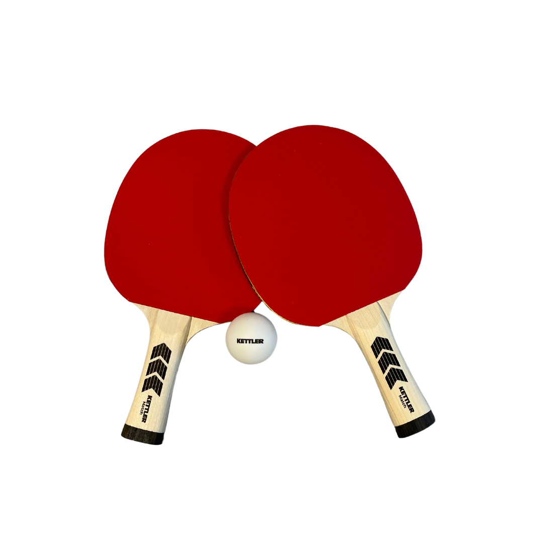 Tischtennis Schlägerset "Match" mit 2 Schlägern und 6 Bällen