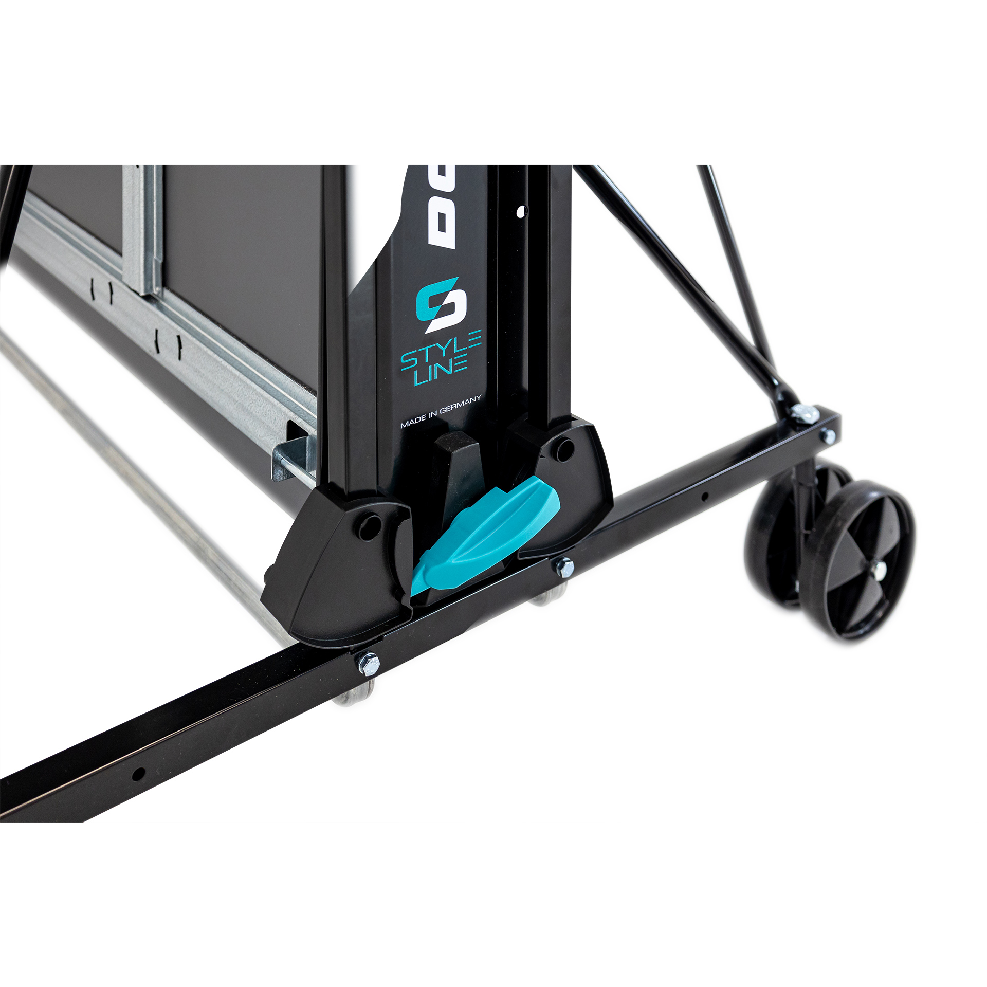 Outdoor-Tischtennisplatte "Style 600" Rollenhalterung