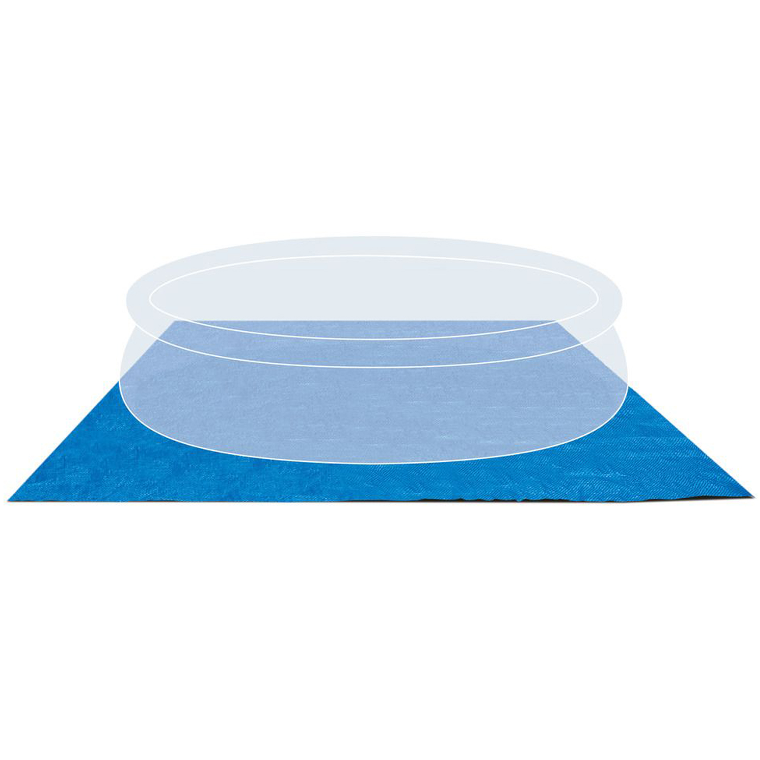 Bodenschutzplane für Swimming Pools
