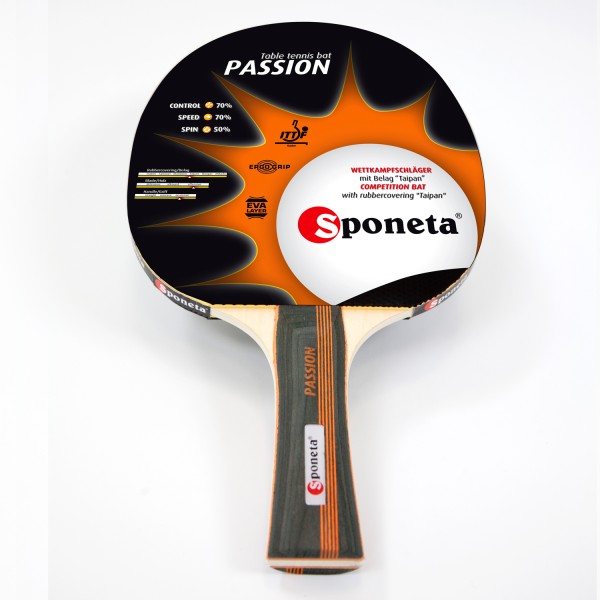 Sponeta Tischtennis-Schläger "Passion"