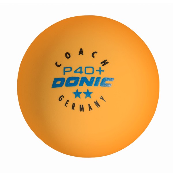 Tischtennisbälle "DONIC Coach P40+ **" 120 Stk.