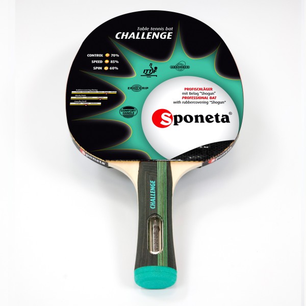Sponeta Tischtennis-Schläger "Challenge"